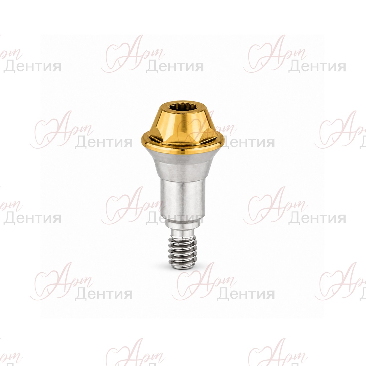 Прямой абатмент Multi Unit совместим с Straumann BL RC4.1 G/H=1.5 TiN — совместимость Straumann BL RC4.1 / Штрауманн