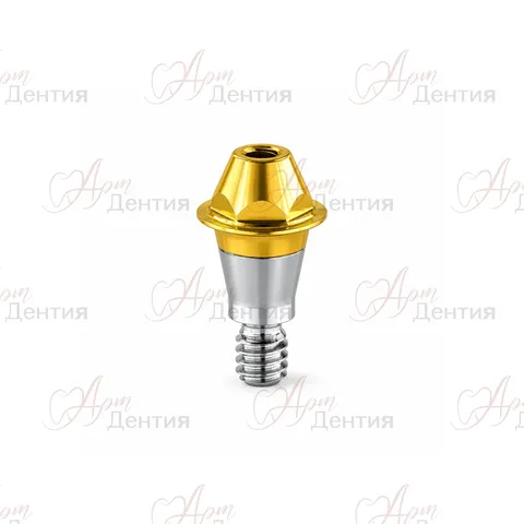 Прямой абатмент Multi Unit совместим с Osstem Regular D=4.8 G/H=1.0 TiN — совместимость Osstem Regular / Осстем