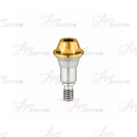 Прямой абатмент Multi Unit совместим с Straumann BL RC4.1 G/H=1.5 TiN — совместимость Straumann BL RC4.1 / Штрауманн