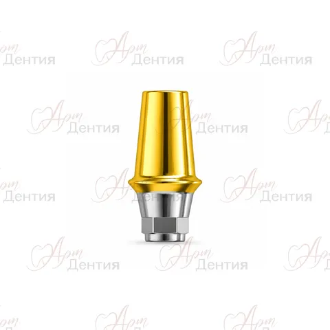 Прямой абатмент совместим с Dentium D=5.5 G/H=3.5 Hex TiN — совместимость Dentium / Дентиум