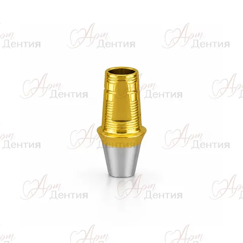 Титановое основание GEO совместимое с Dentium D=4.5 G/H=1.3 NoHex TiN — совместимость Dentium / Дентиум
