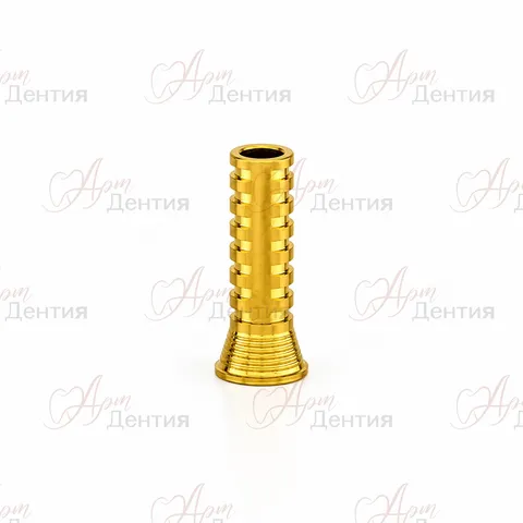 Титановый цилиндр Multi Unit совместим с Osstem Regular (низкая посадка) TiN — совместимость Osstem Regular / Осстем