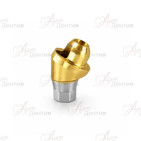 Угловой абатмент Multi Unit Geo совместим с Osstem Regular D=4.8 G/H=3.5 угол=30° TiN — совместимость Osstem Regular / Осстем