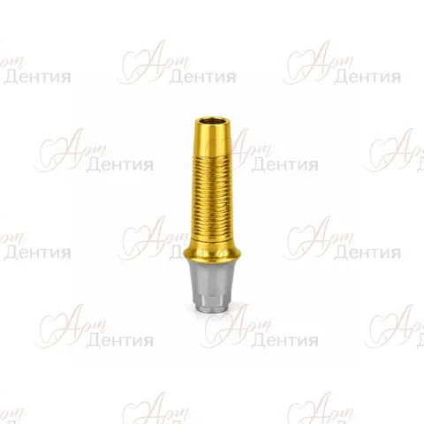 Временный абатмент совместимый с Osstem Regular D=4.5 G/H=1.0 Hex TiN — совместимость Osstem Regular / Осстем