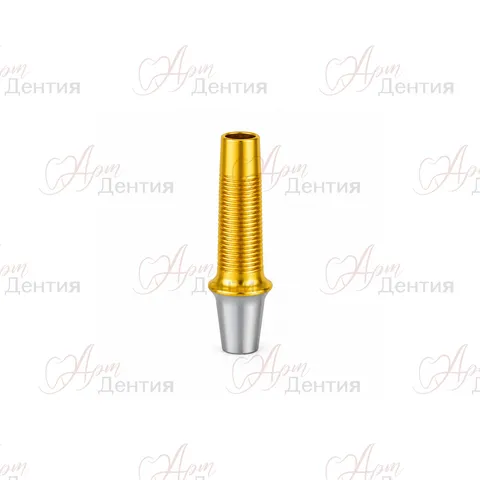 Временный абатмент совместимый с Osstem Regular D=4.5 G/H=1.0 NoHex TiN — совместимость Osstem Regular / Осстем