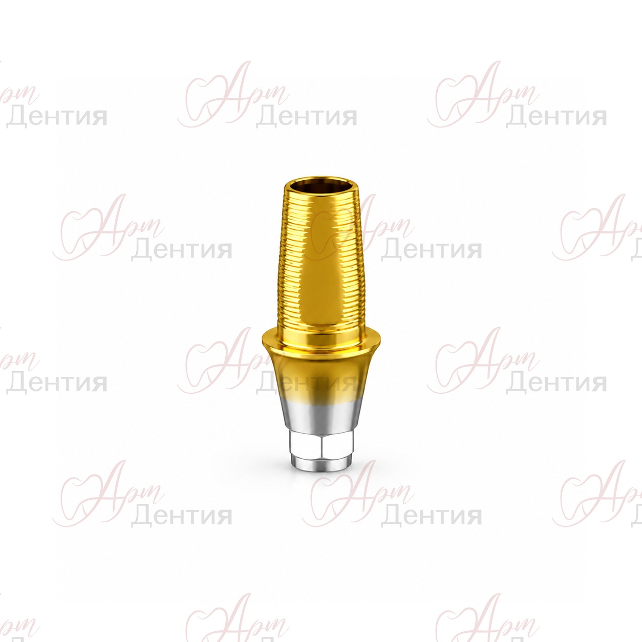 Титановое основание GEO совместимое с Dentium D=4.5 G/H=2.0 Hex TiN — совместимость Dentium / Дентиум