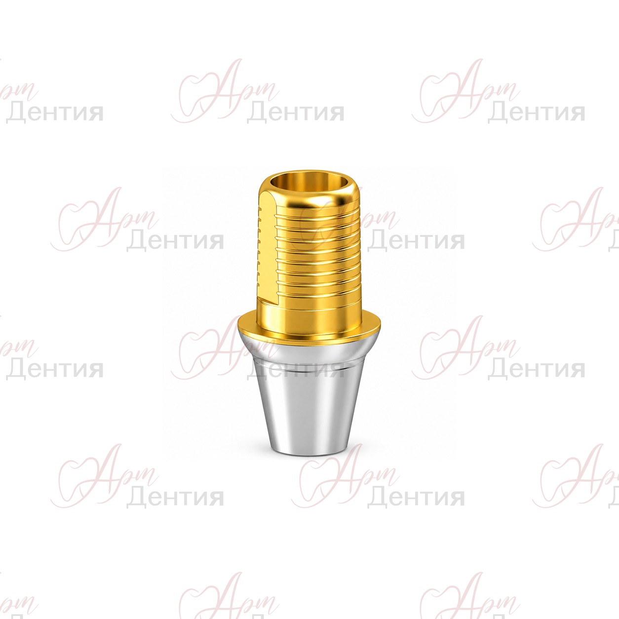 Титановое основание совместимое с Flat Dentium G/H=1.5 NoHex TiN — совместимость Flat Dentium / Дентиум