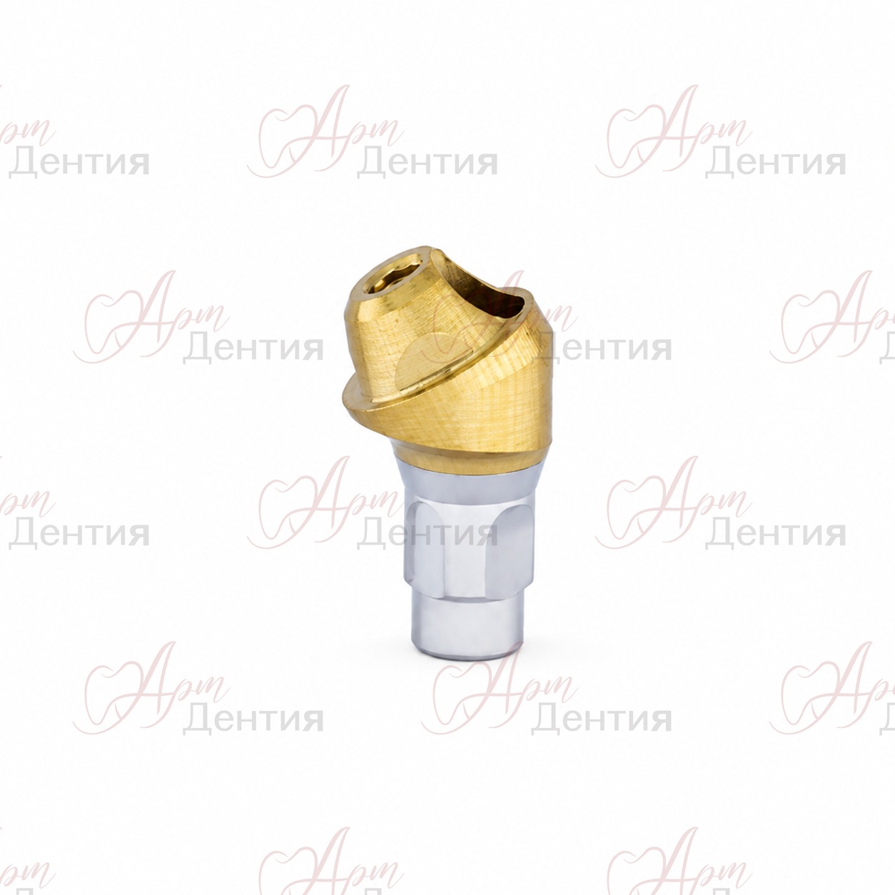 Угловой абатмент Multi Unit совместим с Straumann BL RC4.1 G/H=3.5 угол=30° TiN — совместимость Straumann BL RC4.1 / Штрауманн