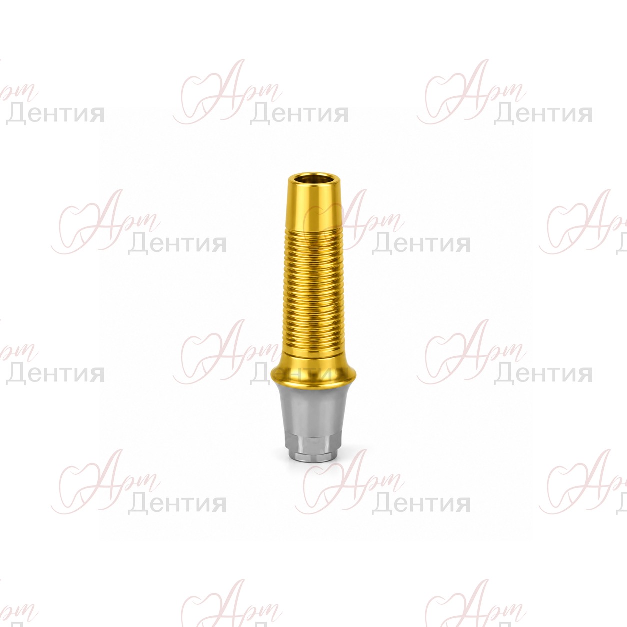 Временный абатмент совместимый с Osstem Regular D=4.5 G/H=1.0 Hex TiN — совместимость Osstem Regular / Осстем
