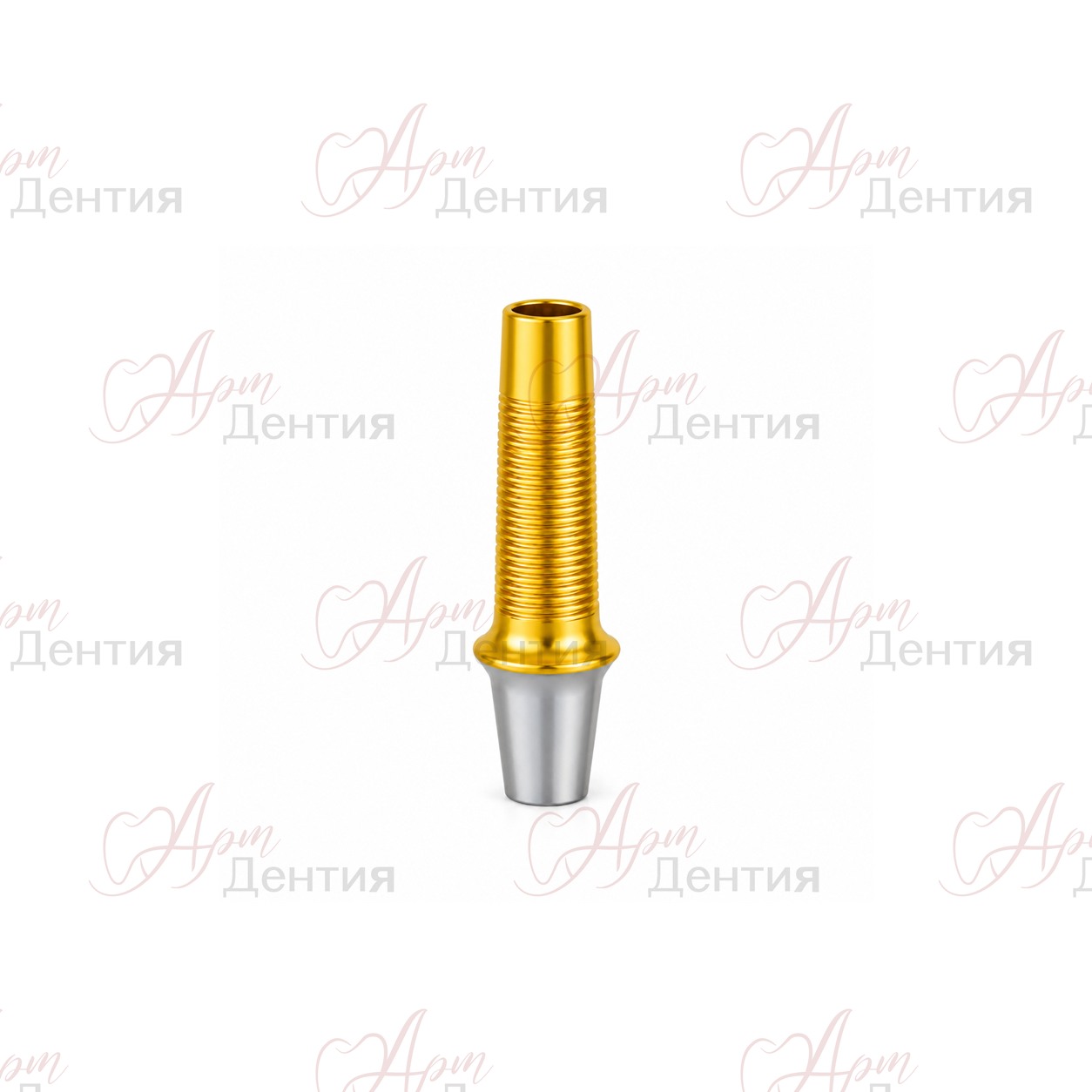 Временный абатмент совместимый с Osstem Regular D=4.5 G/H=1.0 NoHex TiN — совместимость Osstem Regular / Осстем